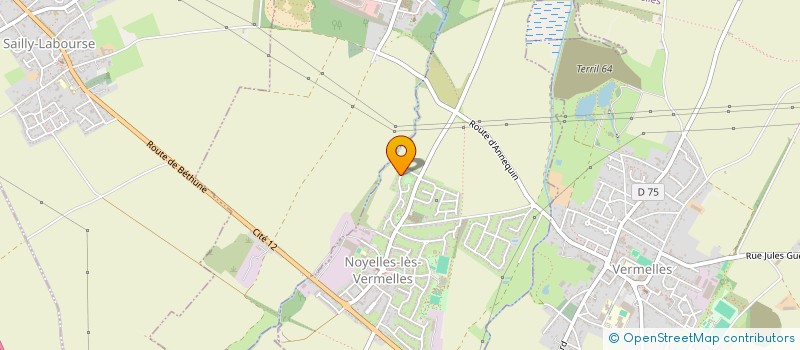 localisation de l'entreprise MONSIEUR EMMANUEL BOULME  NOYELLES-LES-VERMELLES