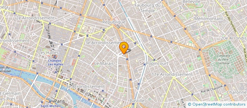 localisation de l'entreprise MONSIEUR EMMANUEL BOURDIEU  PARIS