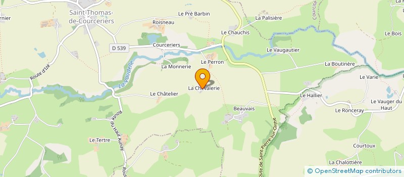 localisation de l'entreprise MONSIEUR EMMANUEL BOURGE  BAIS