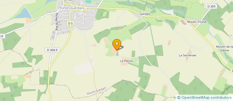 localisation de l'entreprise MONSIEUR EMMANUEL BOURGEOIS à THIRON