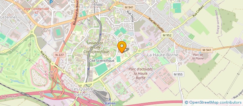 localisation de l'entreprise MONSIEUR EMMANUEL BOURREAU à VILLENEUVE-D'ASCQ