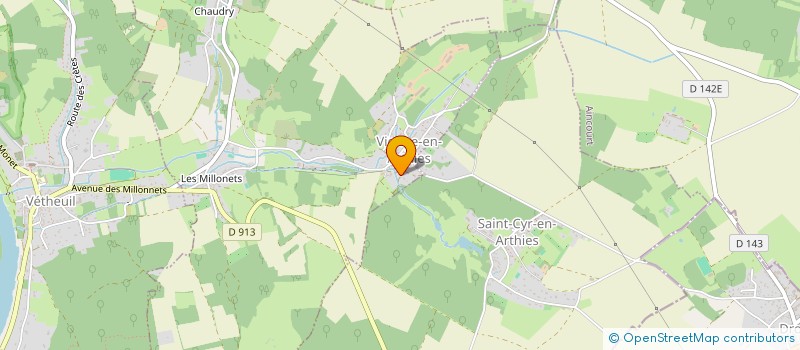 localisation de l'entreprise MONSIEUR EMMANUEL BOURRELLY  VIENNE-EN-ARTHIES