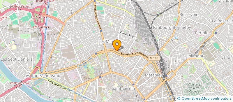localisation de l'entreprise MONSIEUR EMMANUEL BOURRIN à TOULOUSE