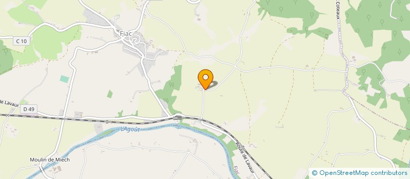 localisation de l'entreprise MONSIEUR EMMANUEL BOUSQUET  FIAC