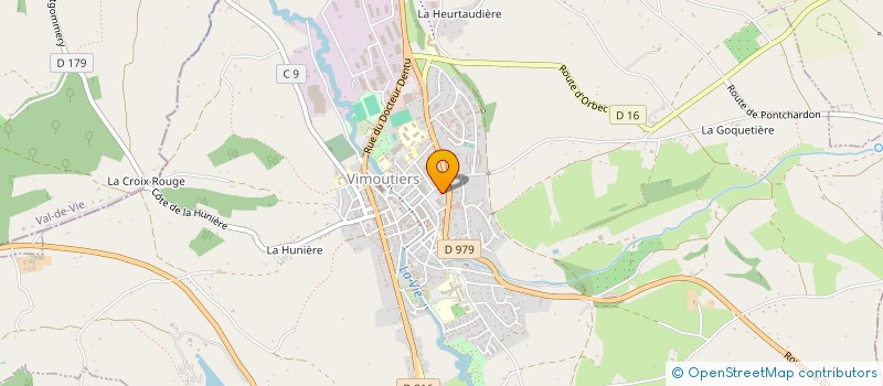 localisation de l'entreprise MONSIEUR EMMANUEL BOUSSARD à VIMOUTIERS
