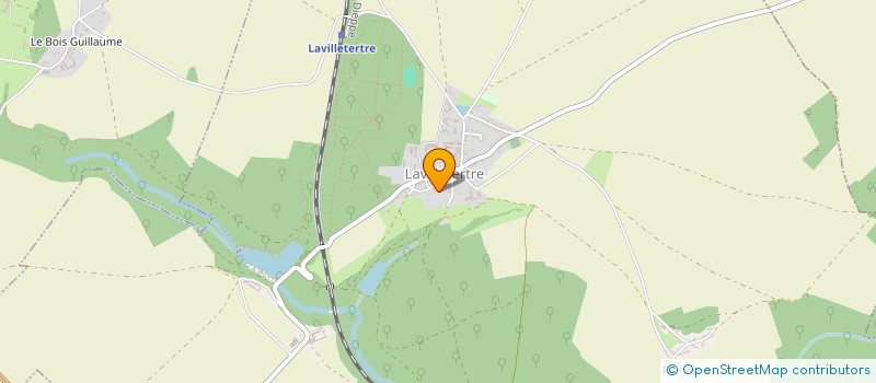 localisation de l'entreprise MONSIEUR EMMANUEL BOUTET  LAVILLETERTRE