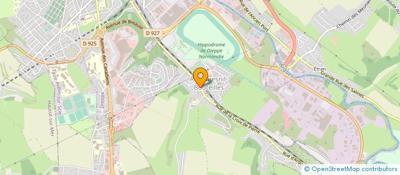 localisation de l'entreprise MONSIEUR EMMANUEL BOUTIGNY  ROUXMESNIL-BOUTEILLES