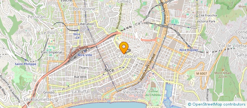 localisation de l'entreprise MONSIEUR EMMANUEL BRANCALEONI  NICE