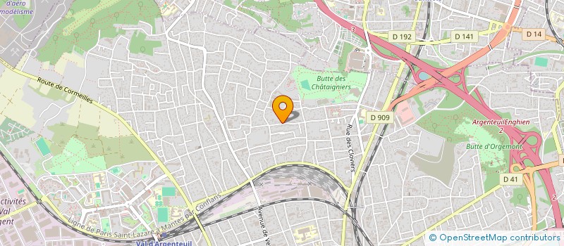 localisation de l'entreprise MONSIEUR EMMANUEL BRARD  LA FRETTE-SUR-SEINE