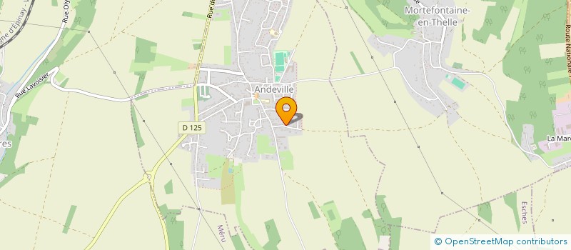 localisation de l'entreprise MONSIEUR EMMANUEL BRASSEUR  ANDEVILLE