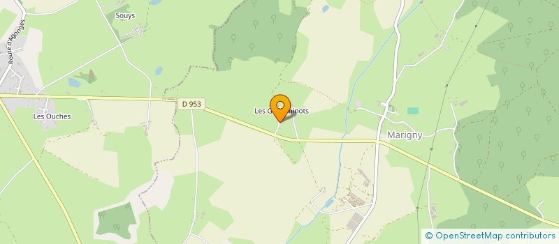 localisation de l'entreprise MONSIEUR EMMANUEL BRECHIGNAC  MARIGNY