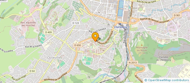 localisation de l'entreprise MONSIEUR EMMANUEL BRETON  CHERBOURG-EN-COTENTIN