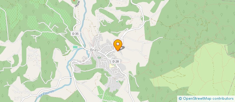 localisation de l'entreprise MONSIEUR EMMANUEL BREUIL  BRAS