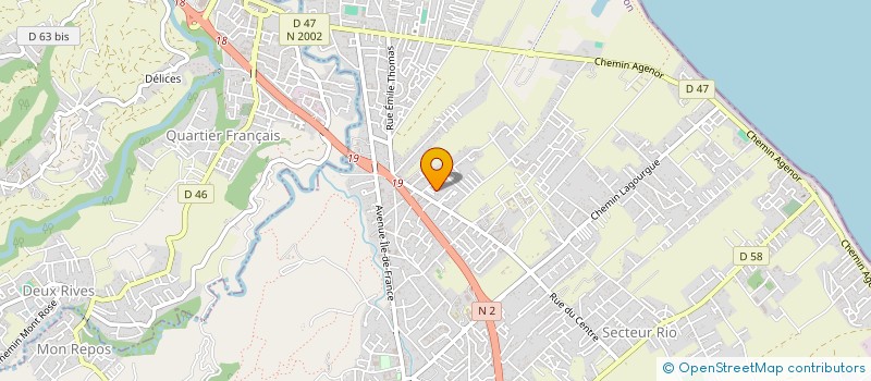 localisation de l'entreprise MONSIEUR EMMANUEL BREZE  SAINT-ANDRE