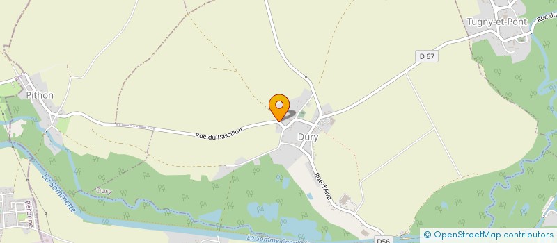 localisation de l'entreprise MONSIEUR EMMANUEL BRICOUT  DURY