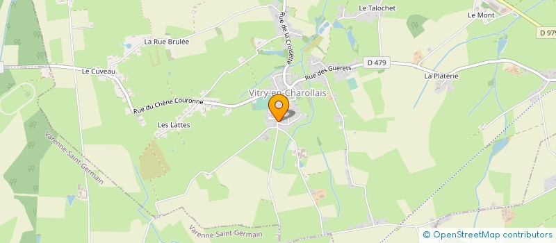 localisation de l'entreprise MONSIEUR EMMANUEL BRIET  VITRY-EN-CHAROLLAIS