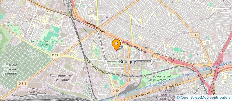 localisation de l'entreprise MONSIEUR EMMANUEL BRIGOT  BOBIGNY