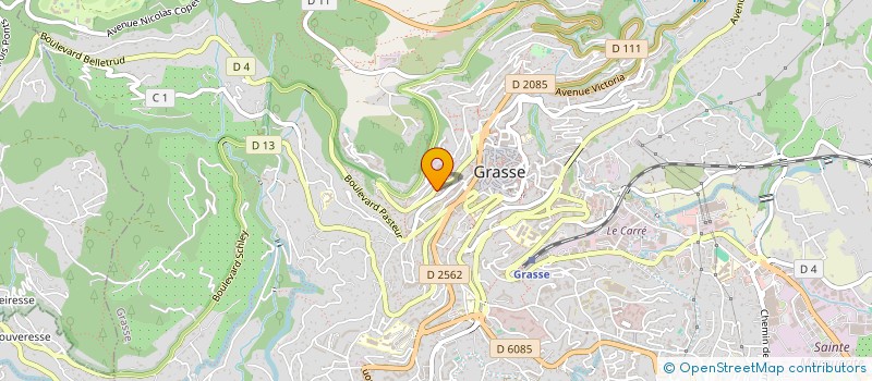 localisation de l'entreprise MONSIEUR EMMANUEL BRIOT à GRASSE