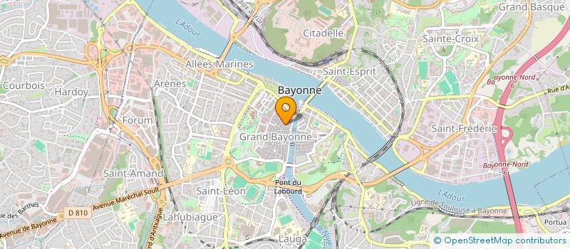 localisation de l'entreprise MONSIEUR EMMANUEL BRIS à BAYONNE