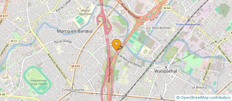 localisation de l'entreprise MONSIEUR EMMANUEL BRISEPOT  WASQUEHAL