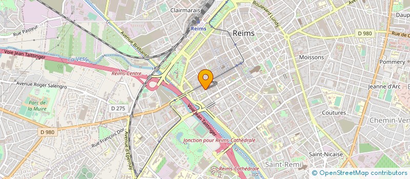 localisation de l'entreprise MONSIEUR EMMANUEL BROCARD  REIMS