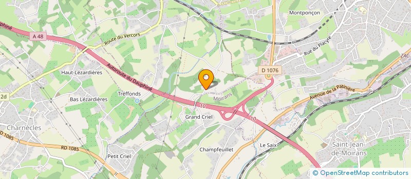 localisation de l'entreprise MONSIEUR EMMANUEL BRODER  SAINT-CASSIEN