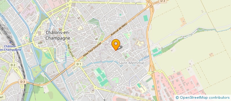localisation de l'entreprise MONSIEUR EMMANUEL BROQUARD à SAINT-MEMMIE