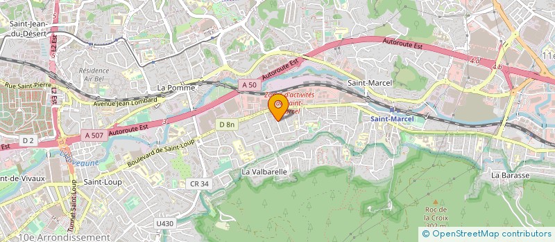 localisation de l'entreprise MONSIEUR EMMANUEL BRUN à MARSEILLE