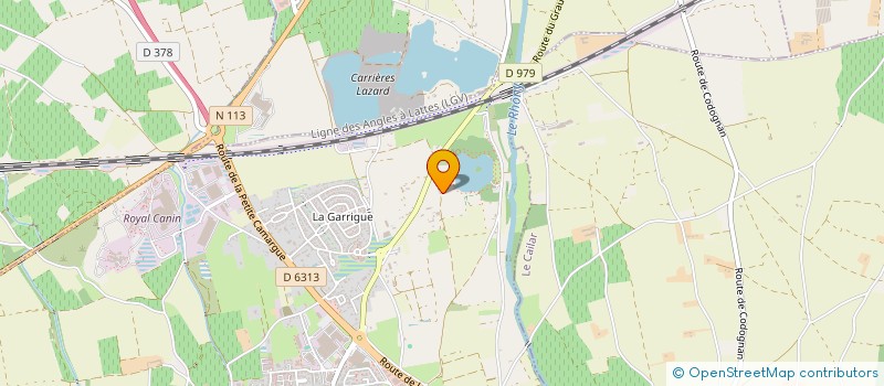 localisation de l'entreprise MONSIEUR EMMANUEL BRUNEL  AIMARGUES