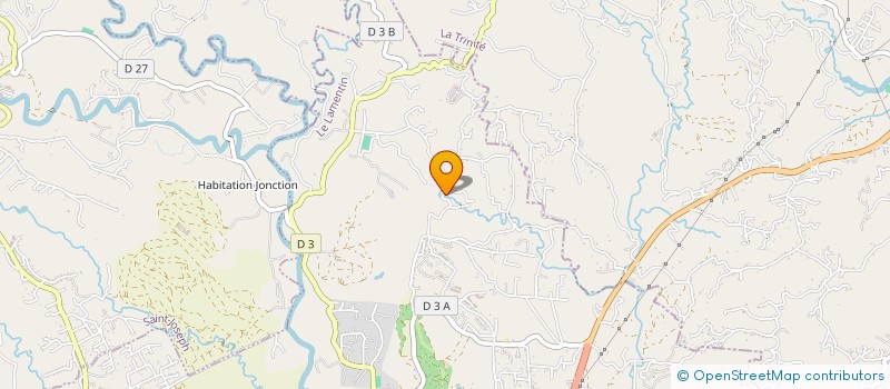 localisation de l'entreprise MONSIEUR EMMANUEL BRUNOT  LE LAMENTIN