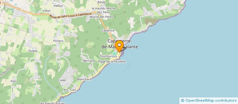 localisation de l'entreprise MONSIEUR EMMANUEL BURIN à CAPESTERRE-DE-MARIE-GALANTE