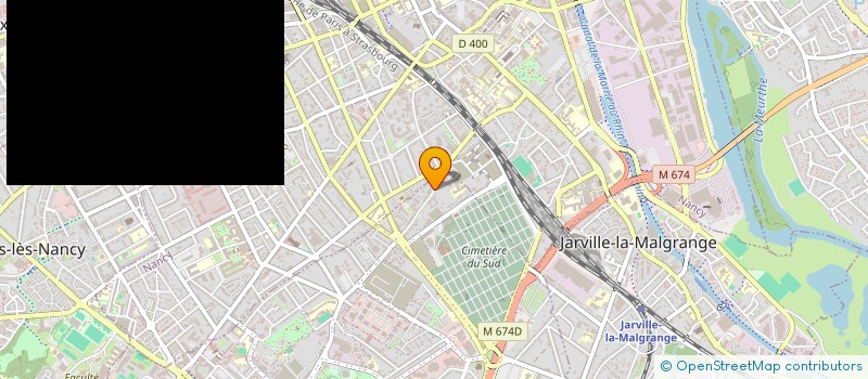 localisation de l'entreprise MONSIEUR EMMANUEL CADARIO  VANDUVRE-LES-NANCY