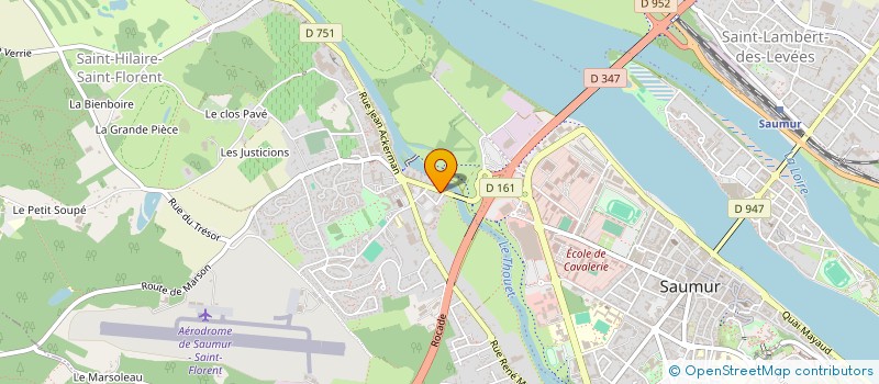localisation de l'entreprise MONSIEUR EMMANUEL CADEAU  SAUMUR