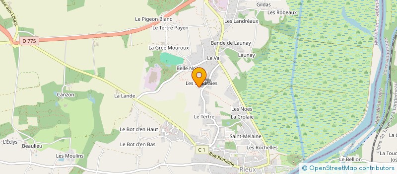 localisation de l'entreprise MONSIEUR EMMANUEL CADET  RIEUX