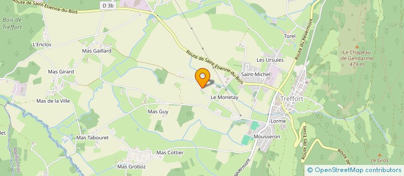 localisation de l'entreprise MONSIEUR EMMANUEL CAILLIARD à VAL-REVERMONT