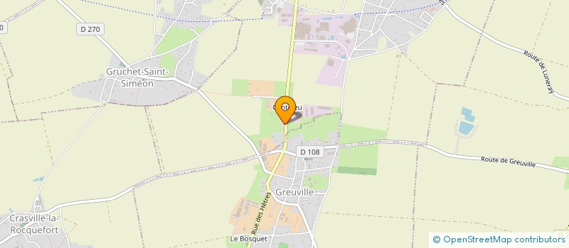 localisation de l'entreprise MONSIEUR EMMANUEL CALBRY  LUNERAY