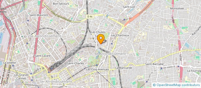 localisation de l'entreprise MONSIEUR EMMANUEL CALIXTE à MARSEILLE