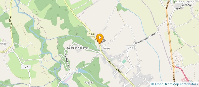 localisation de l'entreprise MONSIEUR EMMANUEL CAMBET  DOUMY