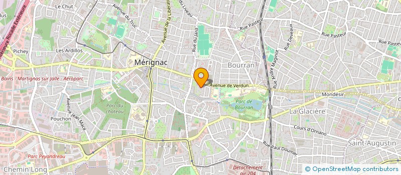 localisation de l'entreprise MONSIEUR EMMANUEL CANE  MERIGNAC