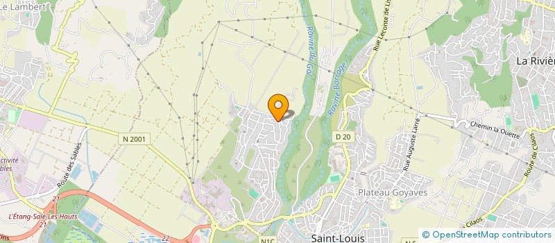 localisation de l'entreprise MONSIEUR EMMANUEL CANIAN  SAINT-LOUIS