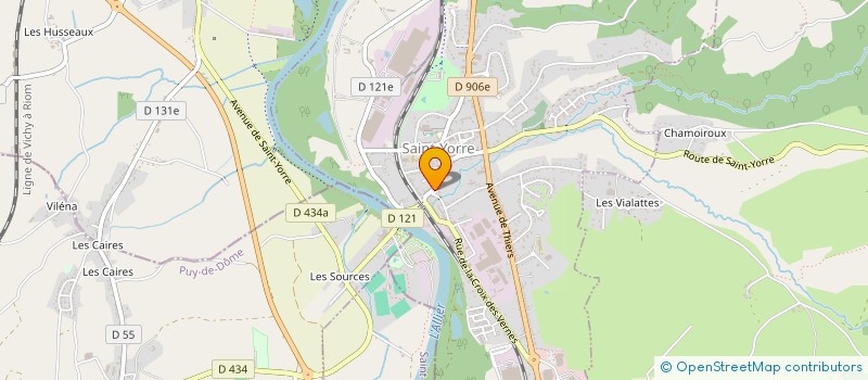 localisation de l'entreprise MONSIEUR EMMANUEL CANO à SAINT-YORRE