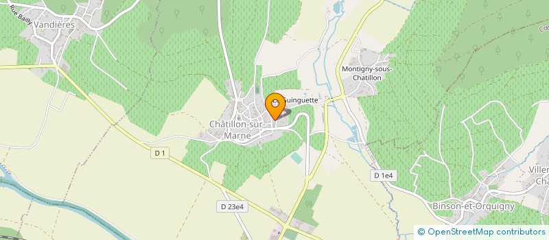 localisation de l'entreprise MONSIEUR EMMANUEL CANOT à CHATILLON-SUR-MARNE