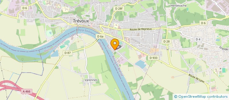 localisation de l'entreprise MONSIEUR EMMANUEL CAPILLIER à TREVOUX
