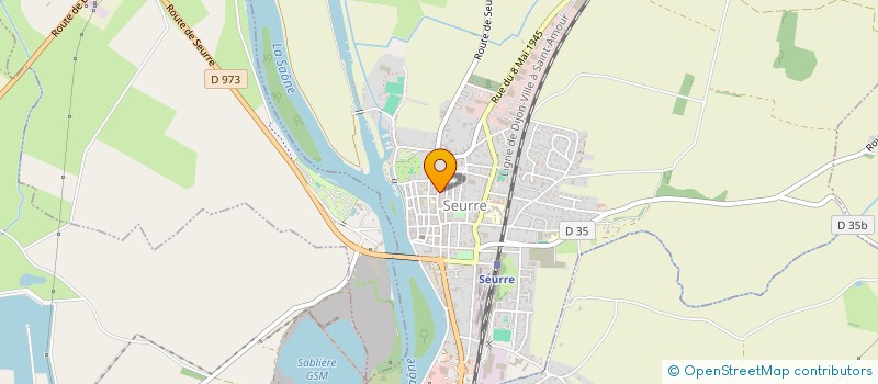 localisation de l'entreprise MONSIEUR EMMANUEL CARCHON  SEURRE