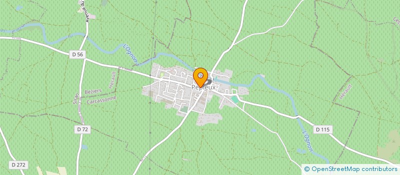 localisation de l'entreprise MONSIEUR EMMANUEL CARGOLES  PEPIEUX