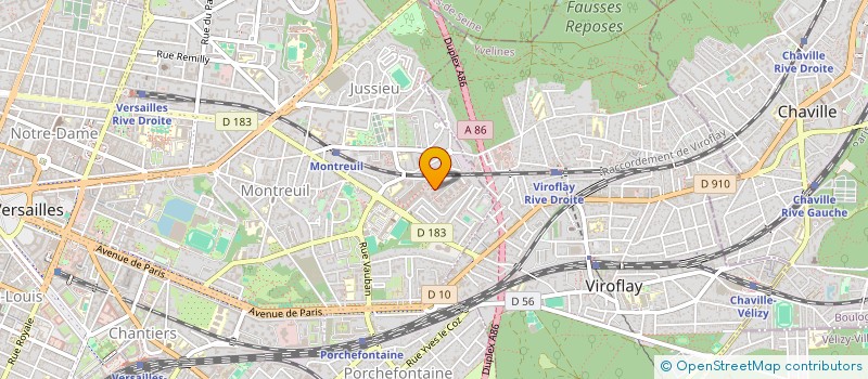 localisation de l'entreprise MONSIEUR EMMANUEL CARON à VERSAILLES