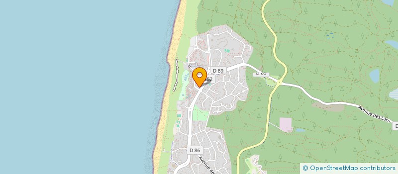 localisation de l'entreprise MONSIEUR EMMANUEL CARRE  SEIGNOSSE