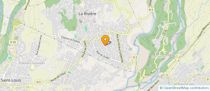 localisation de l'entreprise MONSIEUR EMMANUEL CASSANTE  SAINT-LOUIS