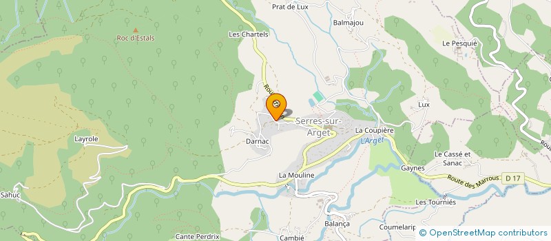 localisation de l'entreprise MONSIEUR EMMANUEL CASSE à SERRES-SUR-ARGET