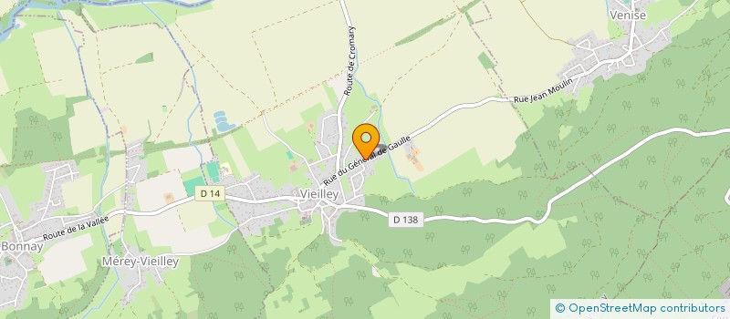 localisation de l'entreprise MONSIEUR EMMANUEL CASTALAN  VIEILLEY